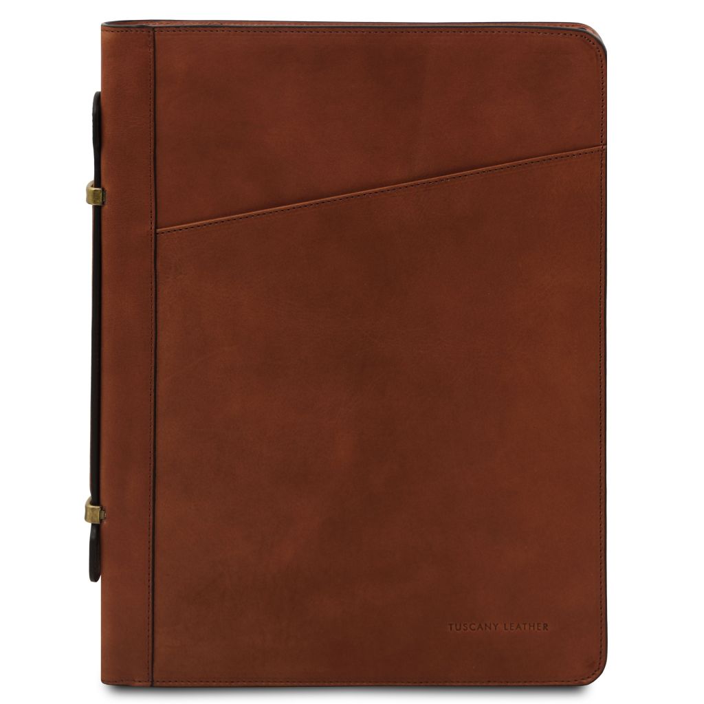 costantino-leather-document-case-with-handle-tl142545 - Ruskea