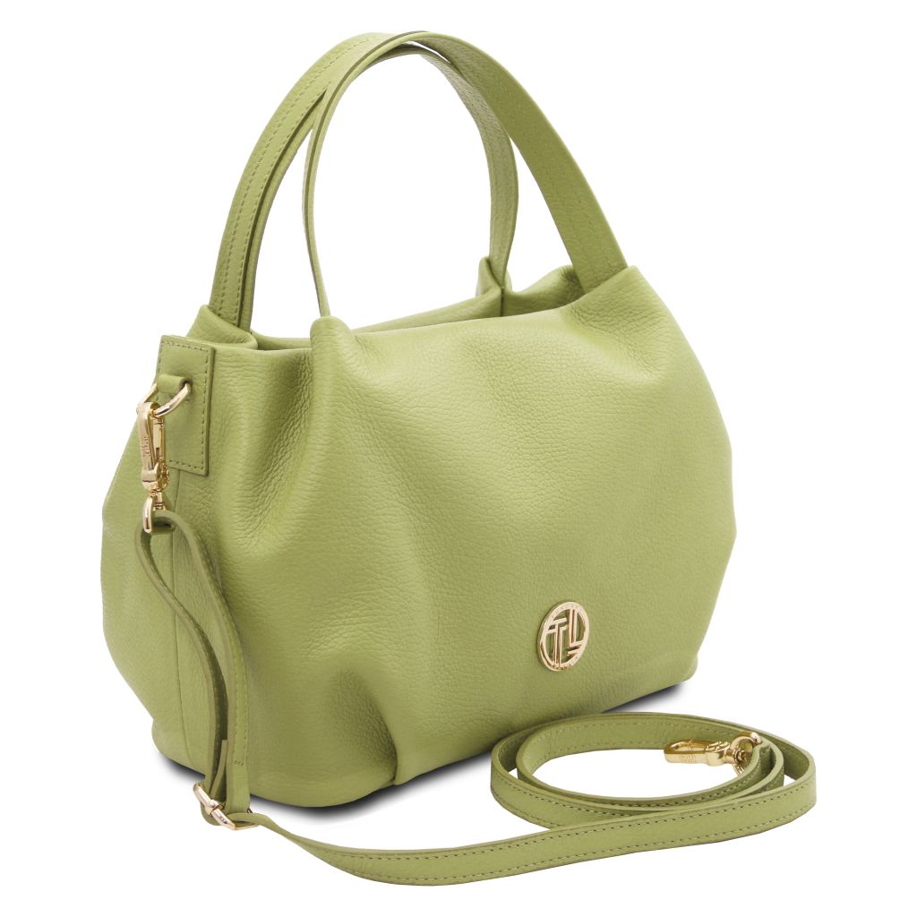 nora-soft-leather-handbag-tl142372 - Limenvihreä - kuva 2