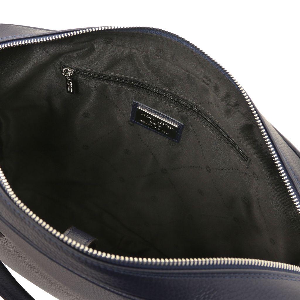 ferrara-leather-laptop-briefcase-tl142548 - Tummansininen - kuva 5