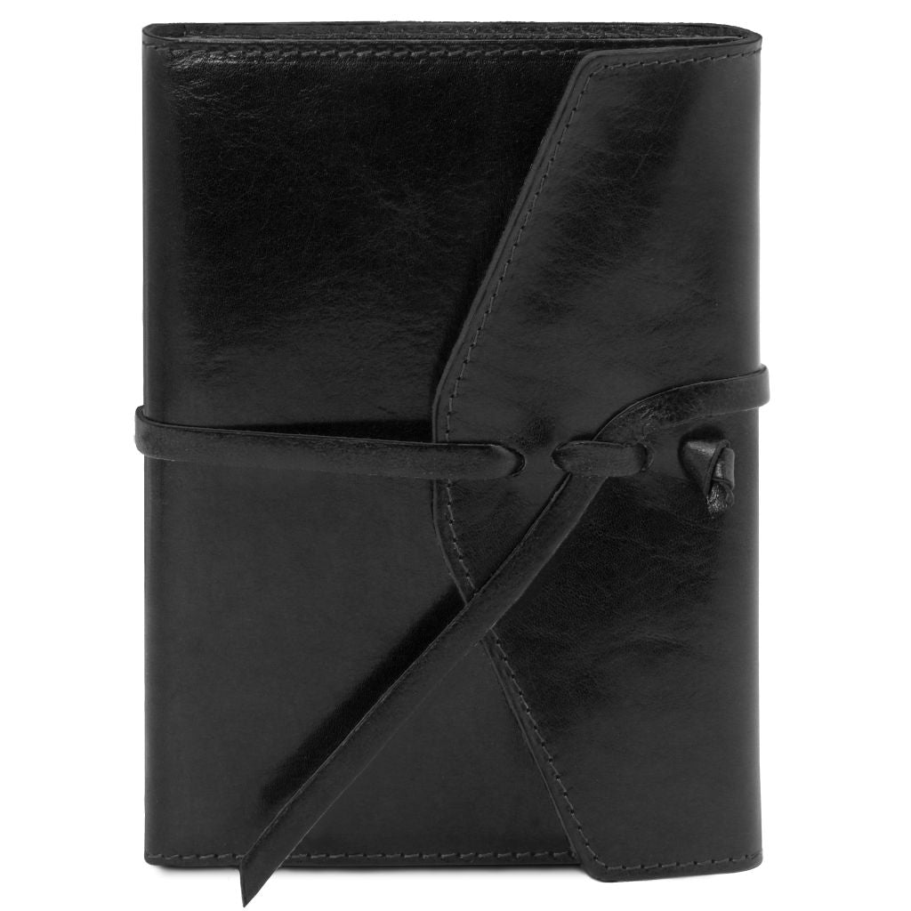 leather-journal-notebook-tl142027 - Musta