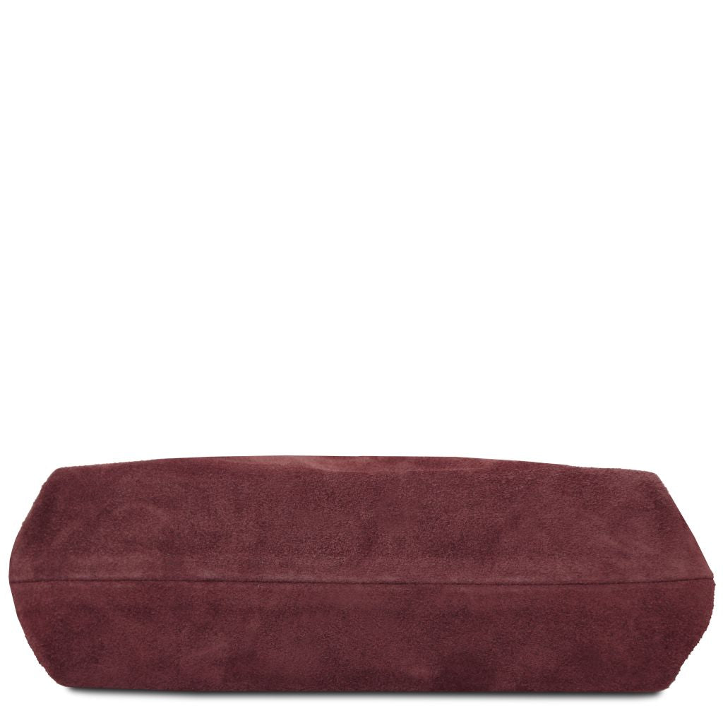 Nomade - Mokkanahkainen hapsullinen clutch-laukku - TL142496