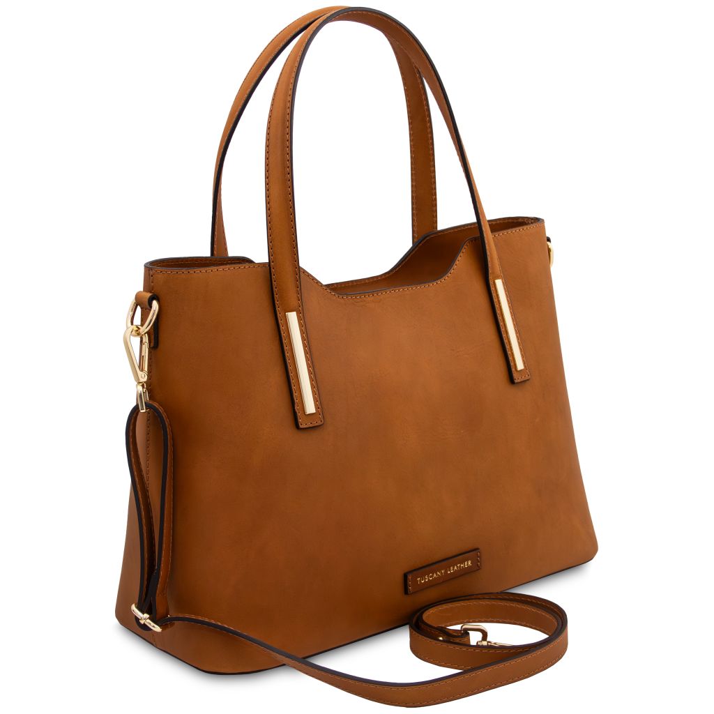 olimpia-leather-tote-tl142561 - Luonnonväri - kuva 2
