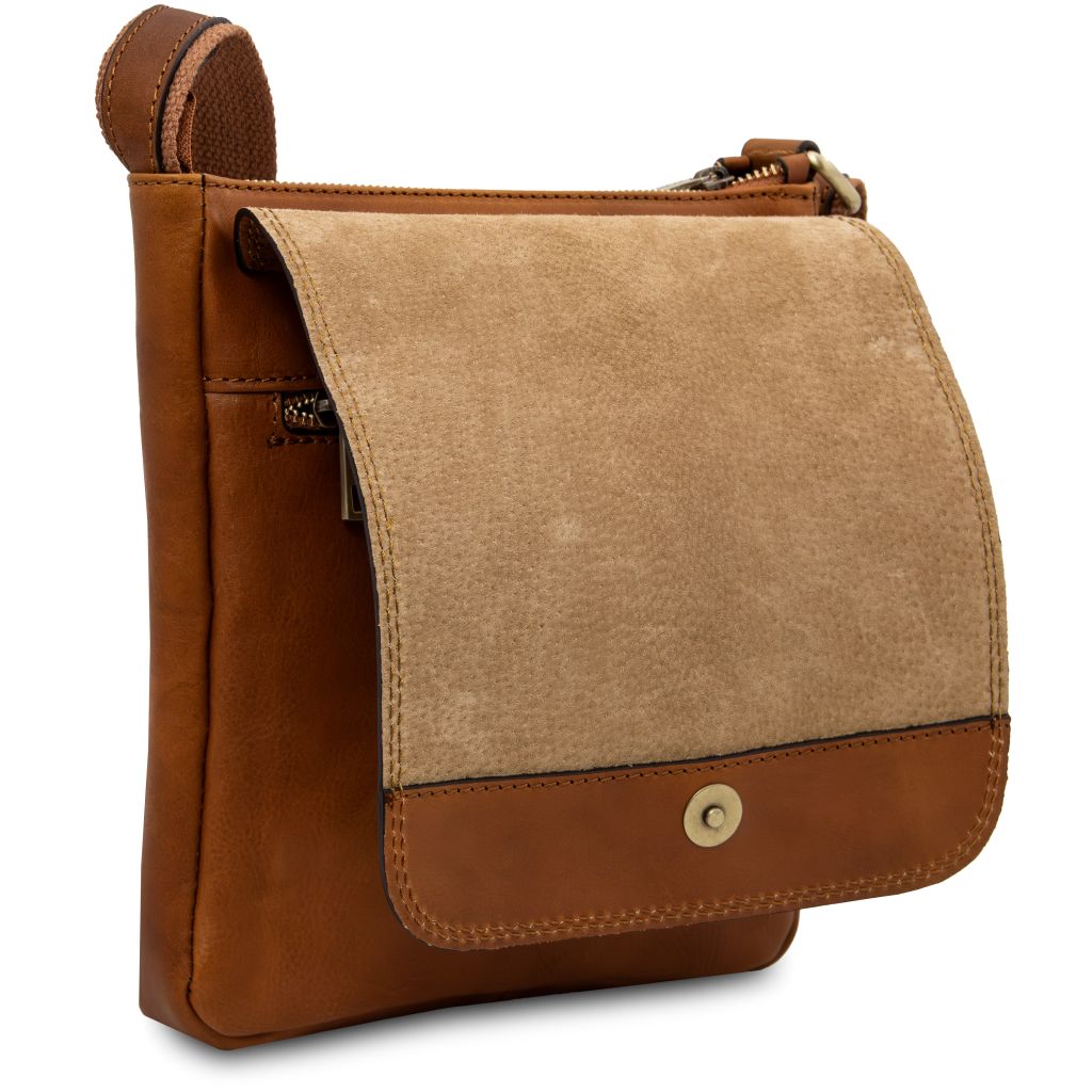 jimmy-leather-crossbody-bag-for-men-with-front-pocket-tl141407 - Luonnonväri - kuva 5