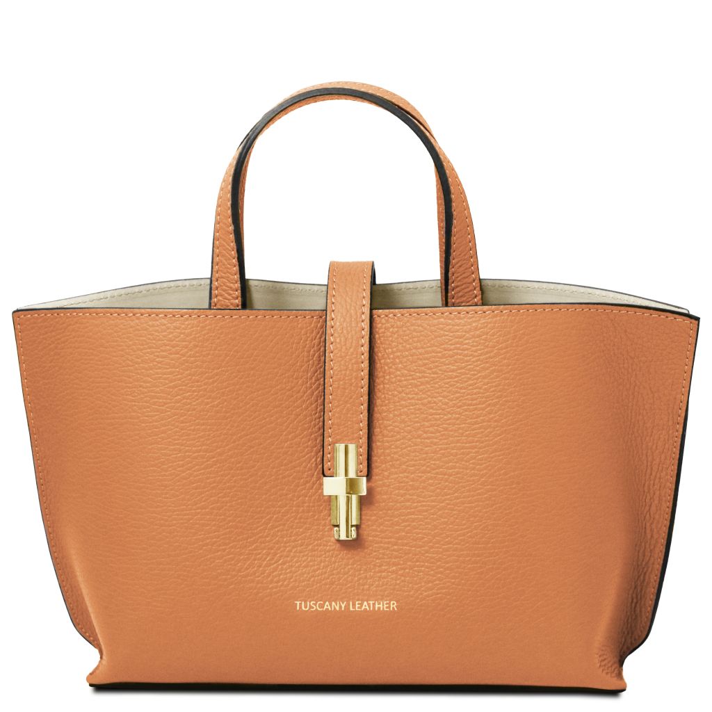 agatha-leather-handbag-tl142456 - Aprikoosi