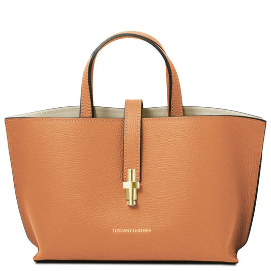 agatha-leather-handbag-tl142456 - Aprikoosi
