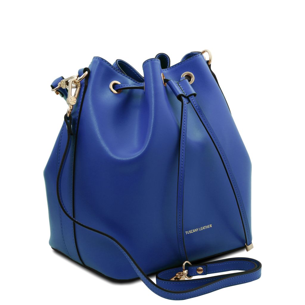 vittoria-leather-bucket-bag-tl141531 - Sininen - kuva 2