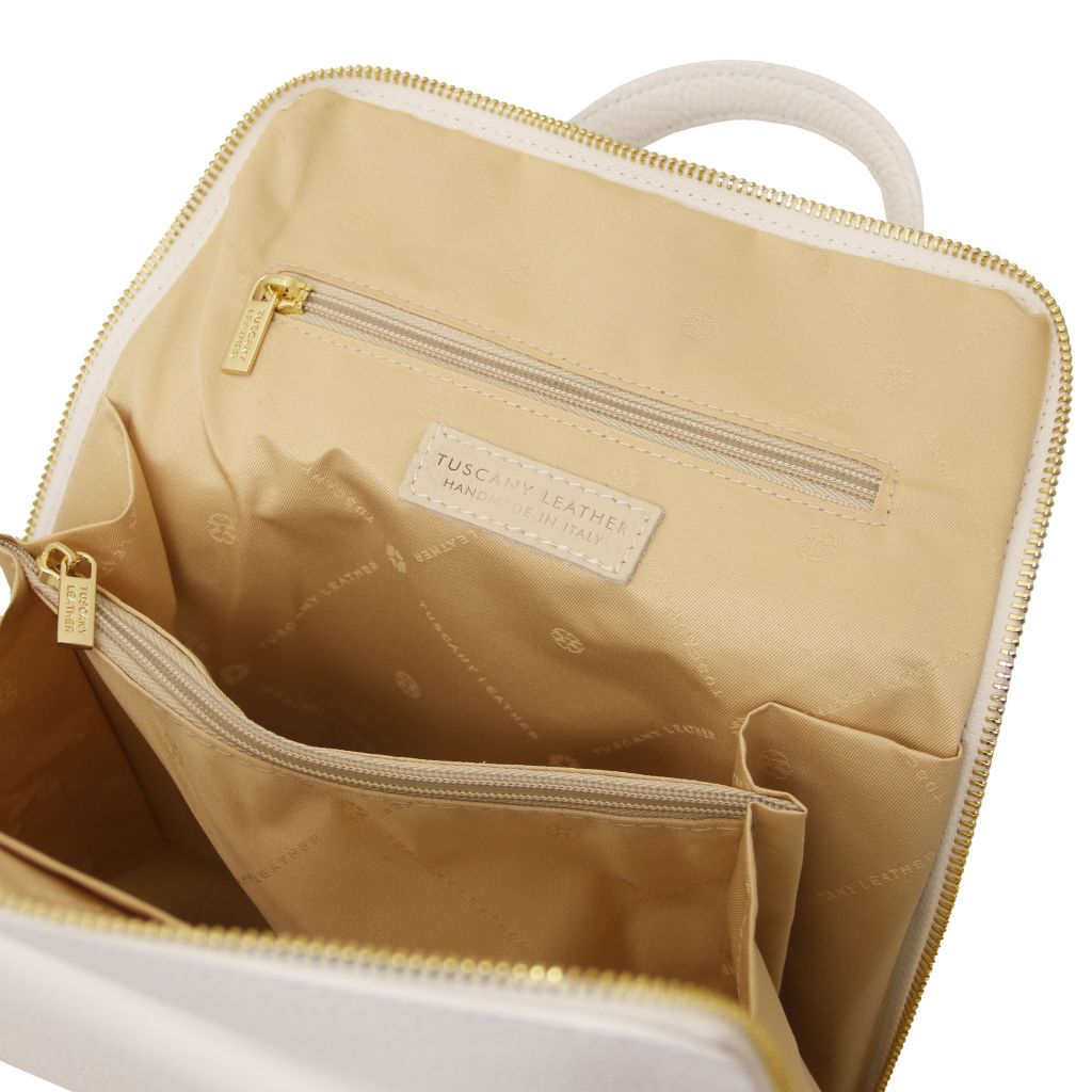 tl-bag-small-leather-backpack-for-women-tl142092 - Valkoinen - kuva 5