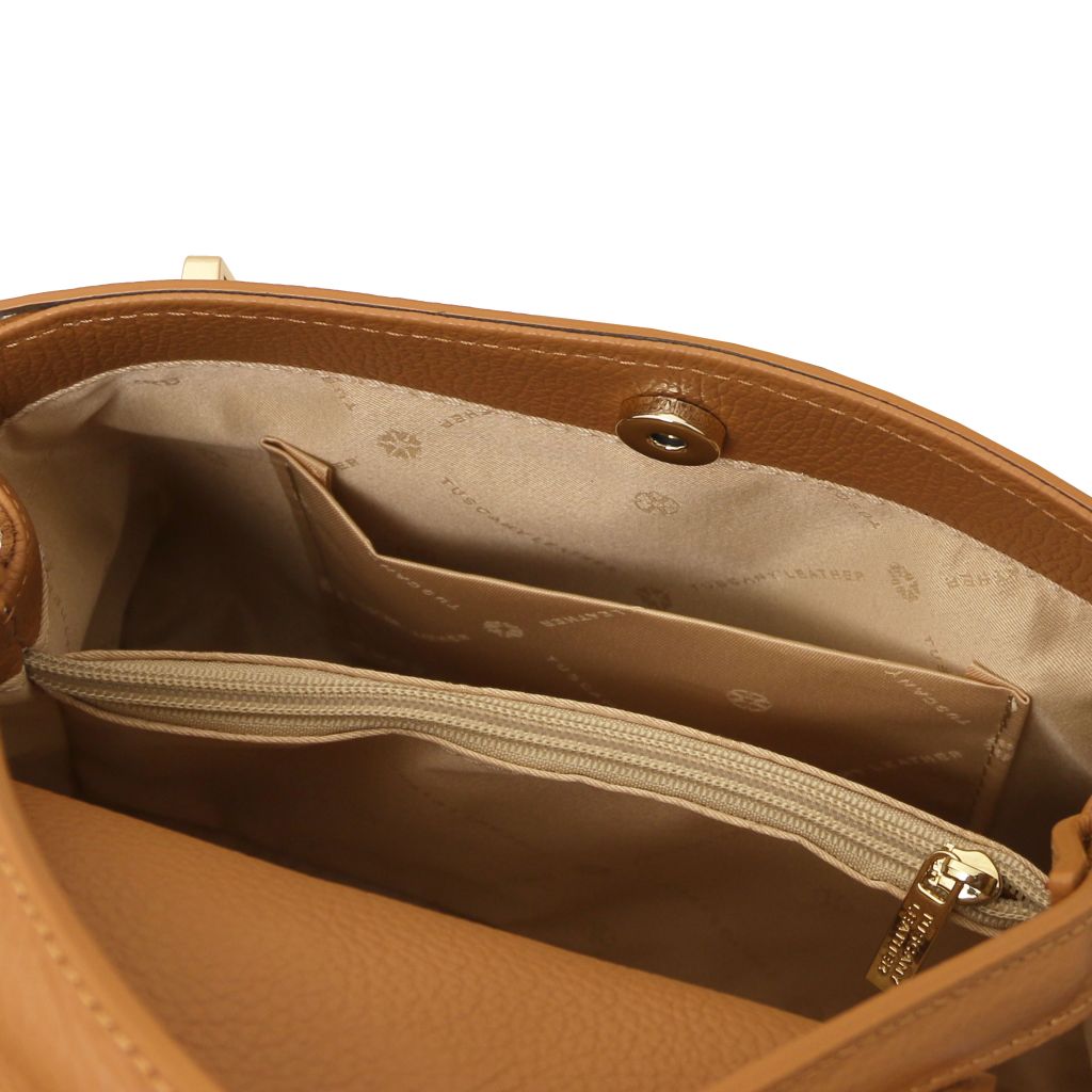 maisy-leather-tote-tl142455 - Karamelli - kuva 6