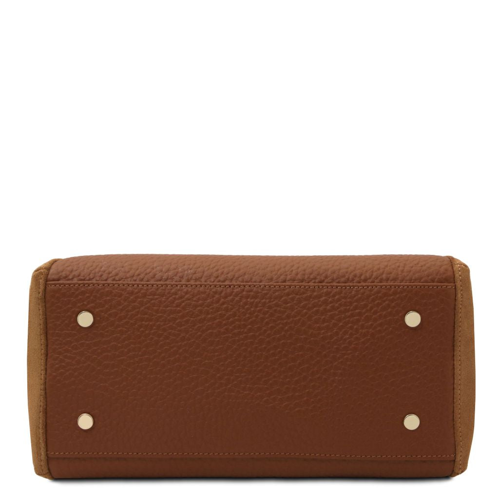 libra-leather-shoulder-bag-tl142580 - Konjakki - kuva 4