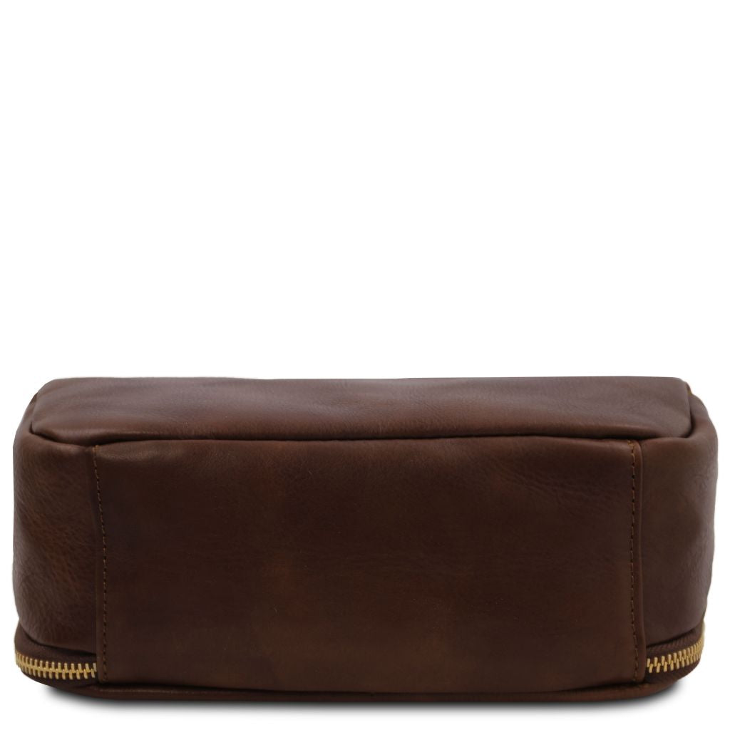 marvin-leather-toiletry-bag-tl142326 - Tummanruskea - kuva 4