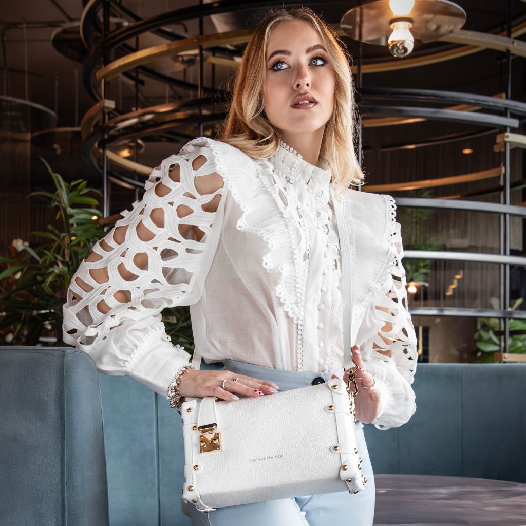 Praline - Pehmeä nahkainen duffle-laukku - TL142422