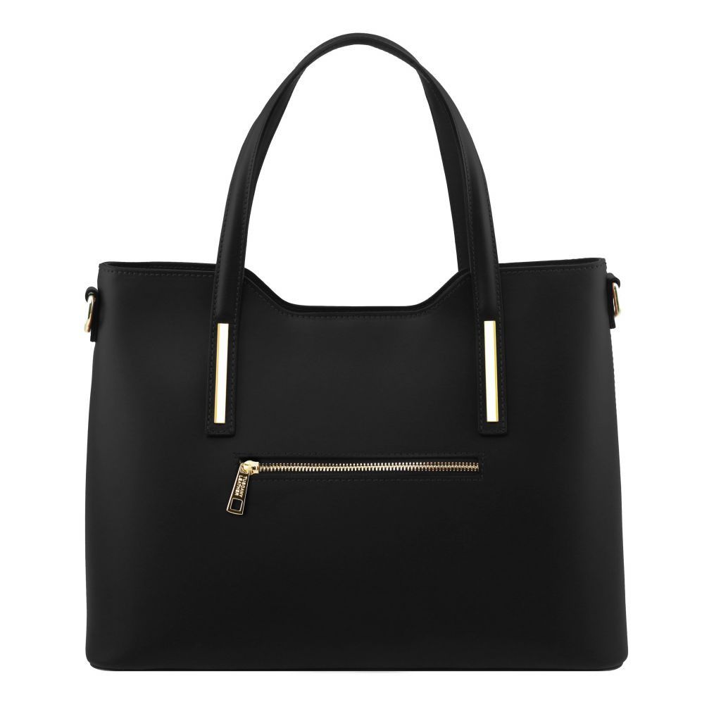olimpia-leather-tote-tl141412 - Musta - kuva 3