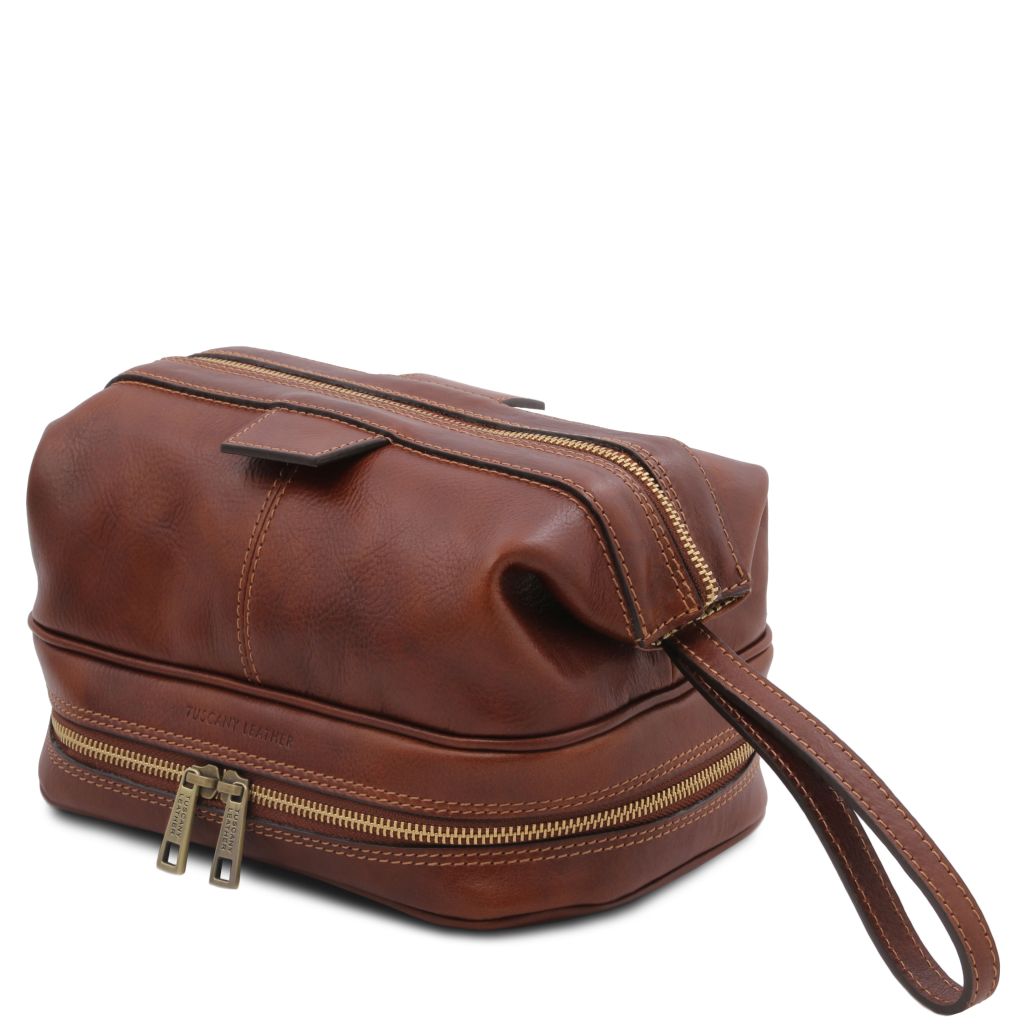 jacob-leather-toiletry-bag-tl142204 - Ruskea - kuva 2