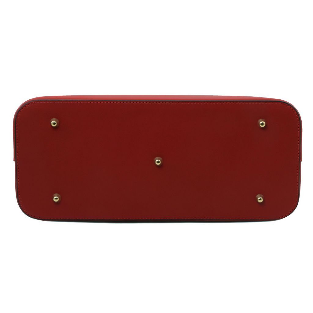 olimpia-leather-tote-tl141412 - Punainen - kuva 4