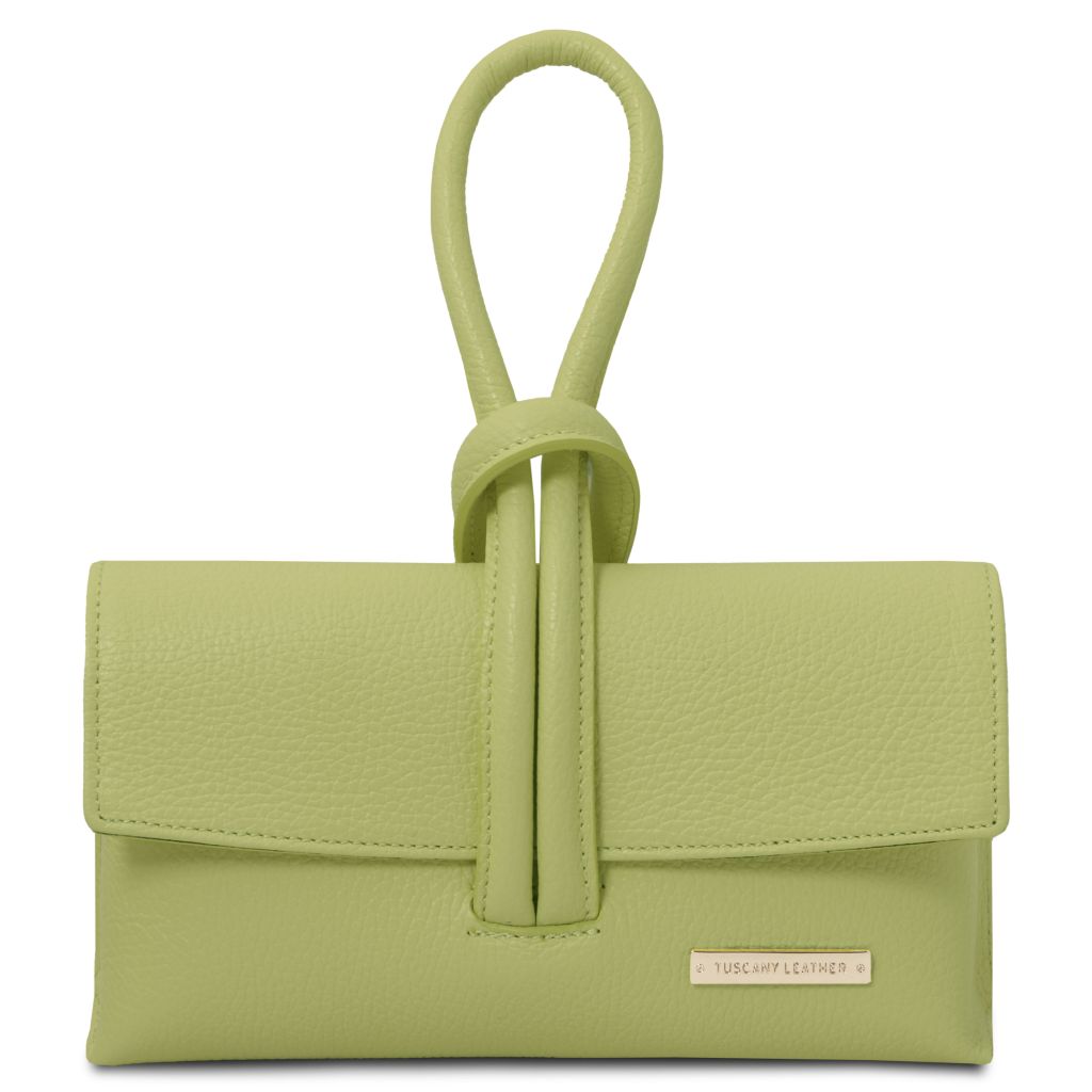 tl-bag-leather-clutch-tl141990 - Limenvihreä