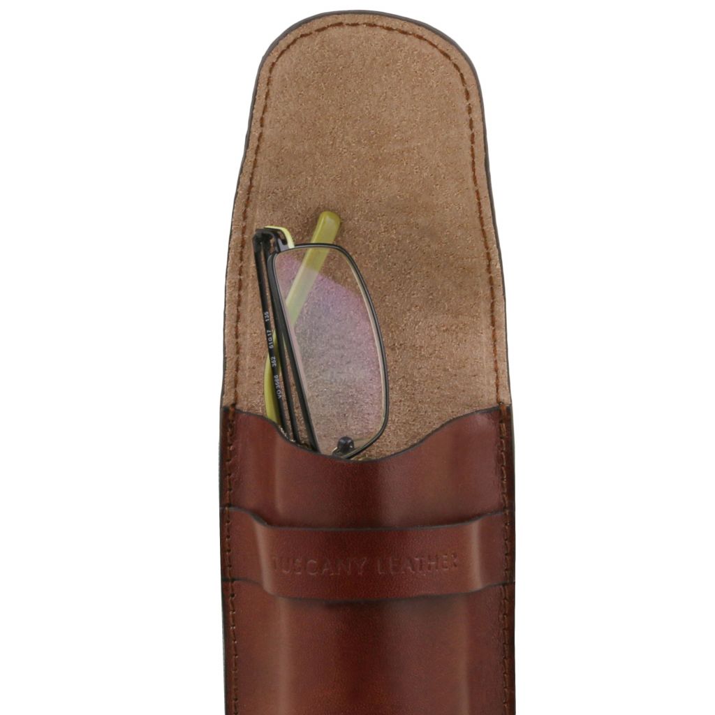 exclusive-leather-crossbody-case-for-glasses-tl141282 - Ruskea - kuva 4