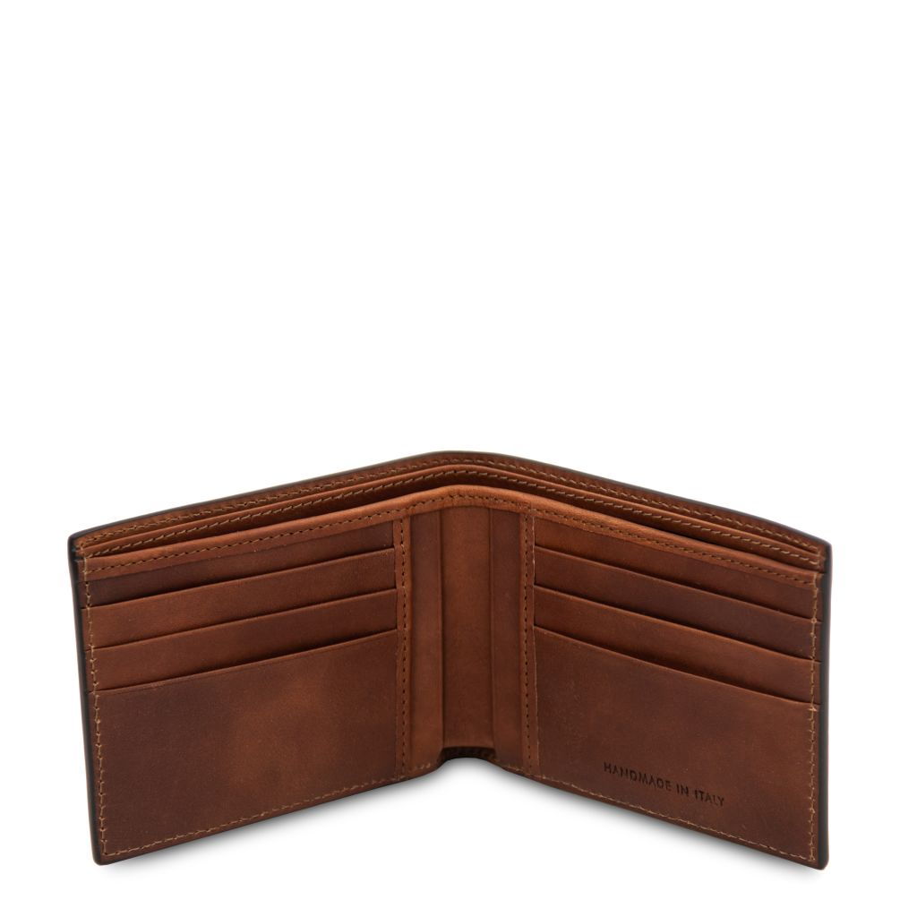 exclusive-2-fold-leather-wallet-for-men-tl142553 - Ruskea - kuva 2