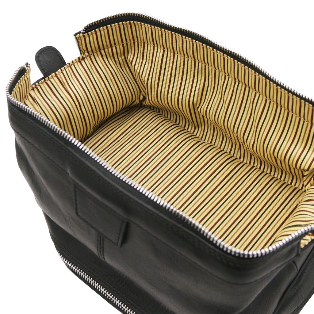 jacob-leather-toiletry-bag-tl142204 - Musta - kuva 3