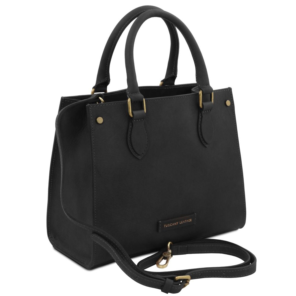dama-leather-handbag-tl142564 - Musta - kuva 2