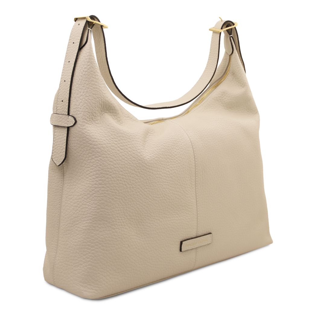 plenia-leather-shopping-bag-tl142569 - Beige - kuva 2