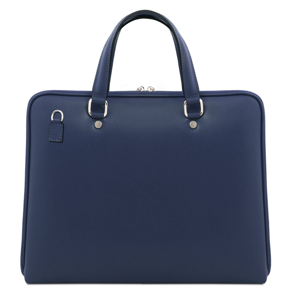 verona-saffiano-leather-business-bag-tl142547 - Tummansininen - kuva 3