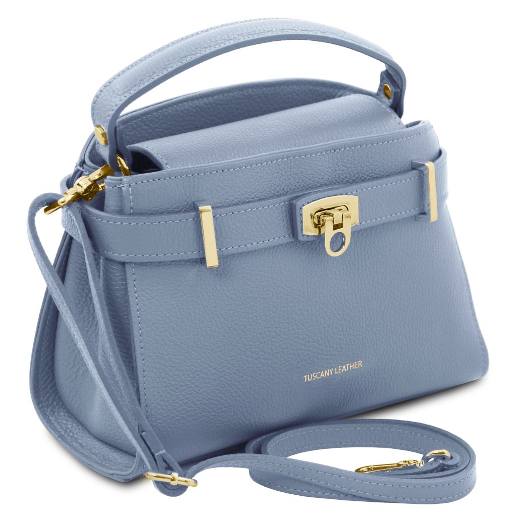maisy-leather-tote-tl142455 - Vaaleansininen - kuva 2