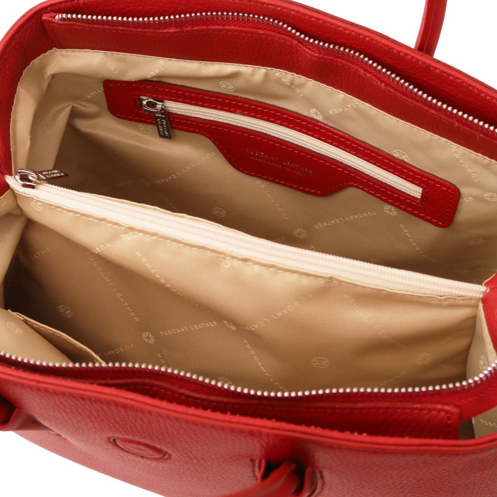 camelia-leather-handbag-tl141728 - Huulipunainen - kuva 4
