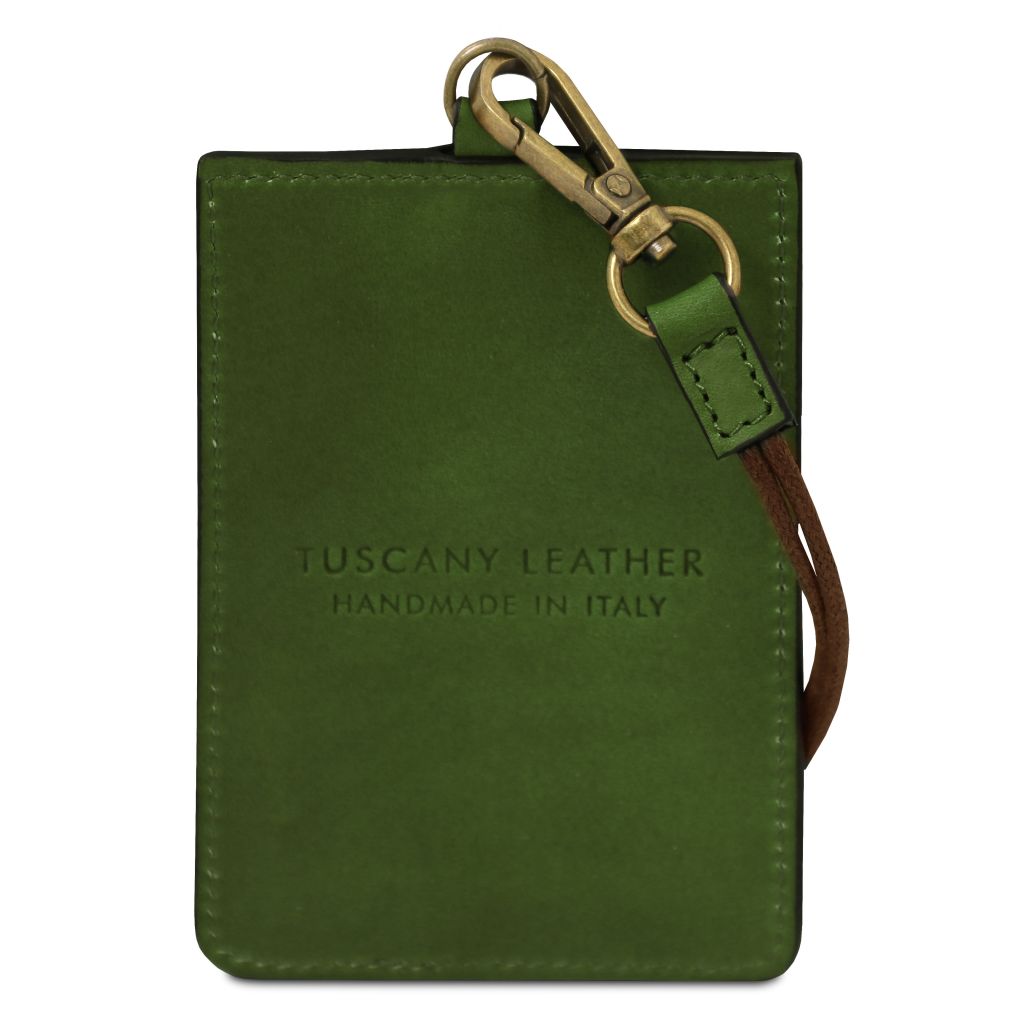 leather-badge-holder-tl142575 - Vihreä - kuva 2