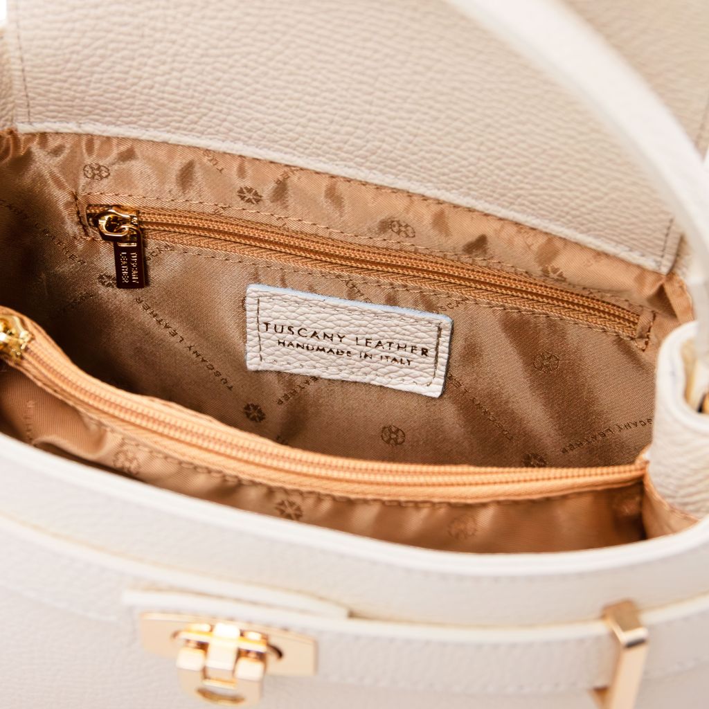 maisy-leather-tote-tl142455 - Beige - kuva 5