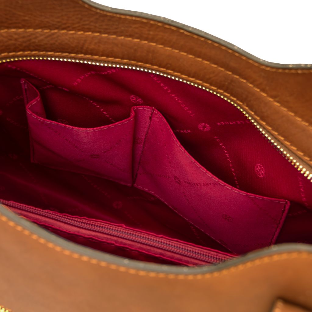 olimpia-leather-tote-tl142561 - Luonnonväri - kuva 6