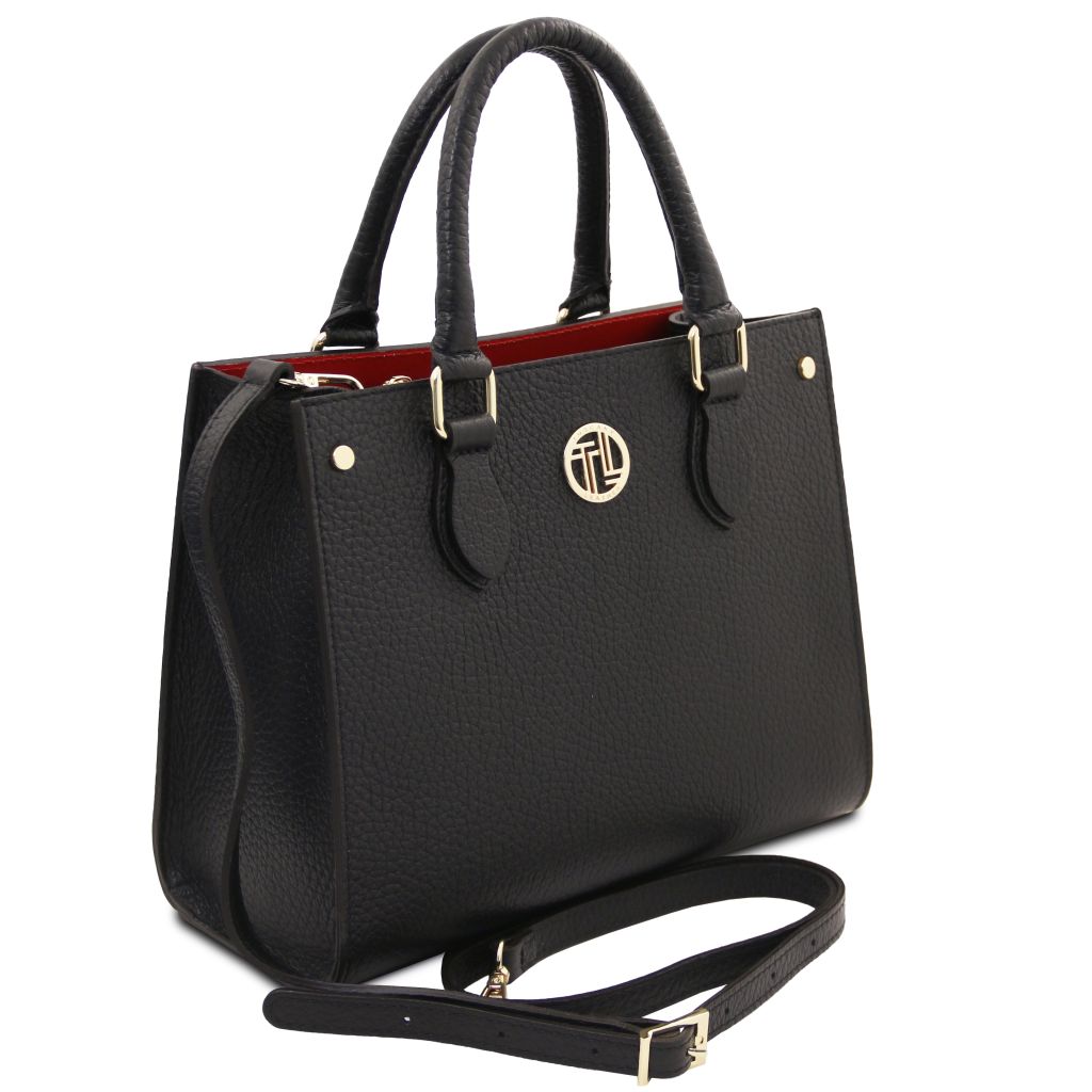 dama-leather-handbag-tl142565 - Musta - kuva 2