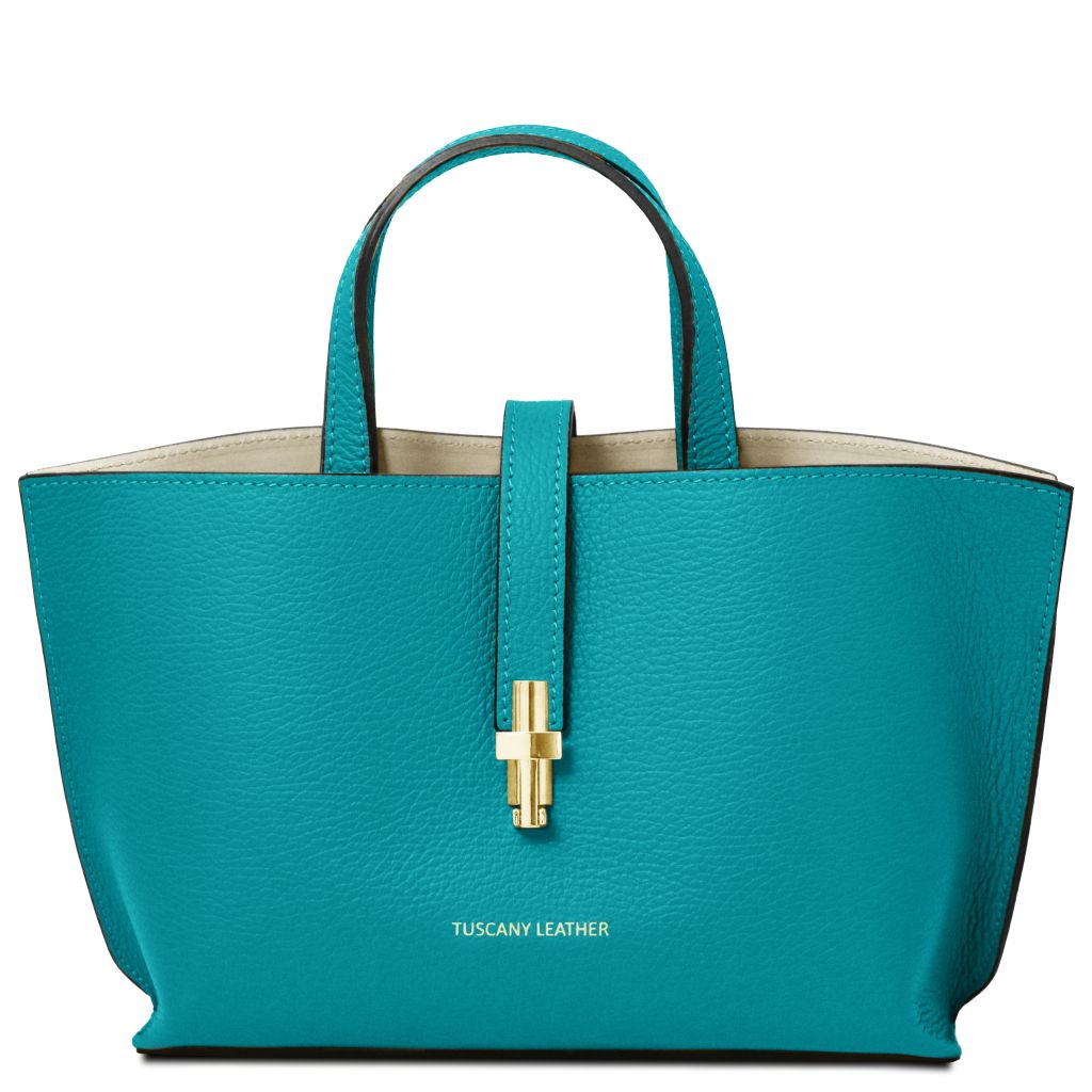 agatha-leather-handbag-tl142456 - Turkoosi