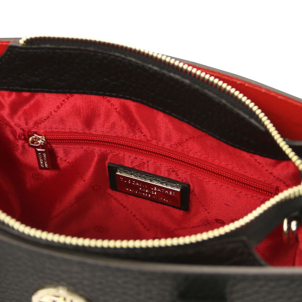 dama-leather-handbag-tl142565 - Musta - kuva 6