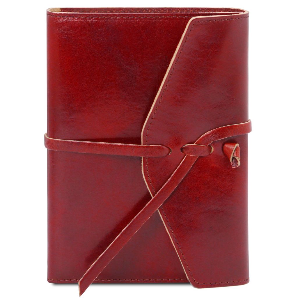 leather-journal-notebook-tl142027 - Punainen