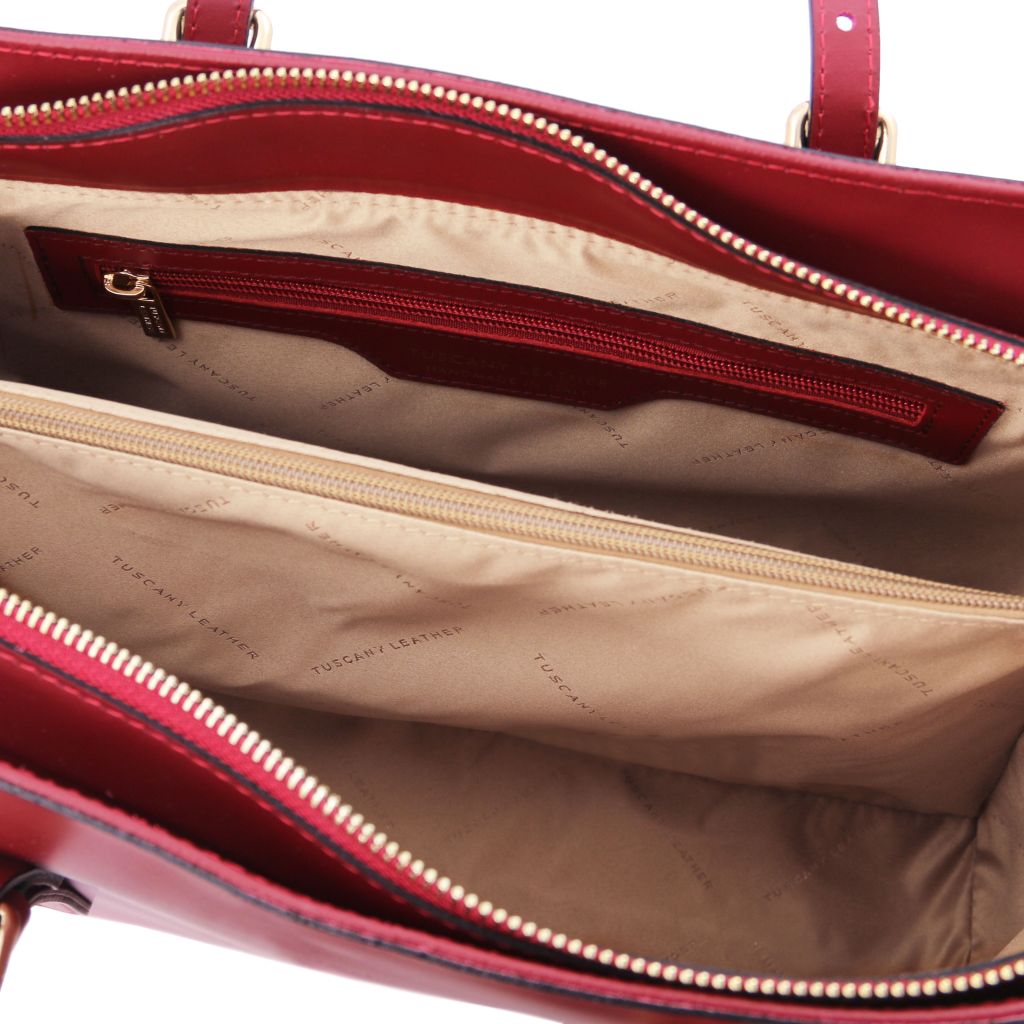 tl-bag-leather-shoulder-bag-tl142037 - Punainen - kuva 5