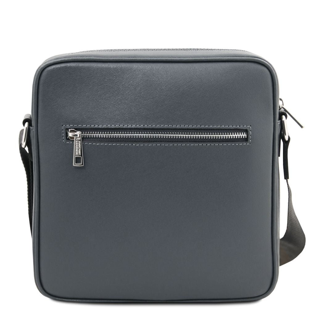 luke-saffiano-leather-crossbody-bag-for-men-tl142550 - Harmaa - kuva 3