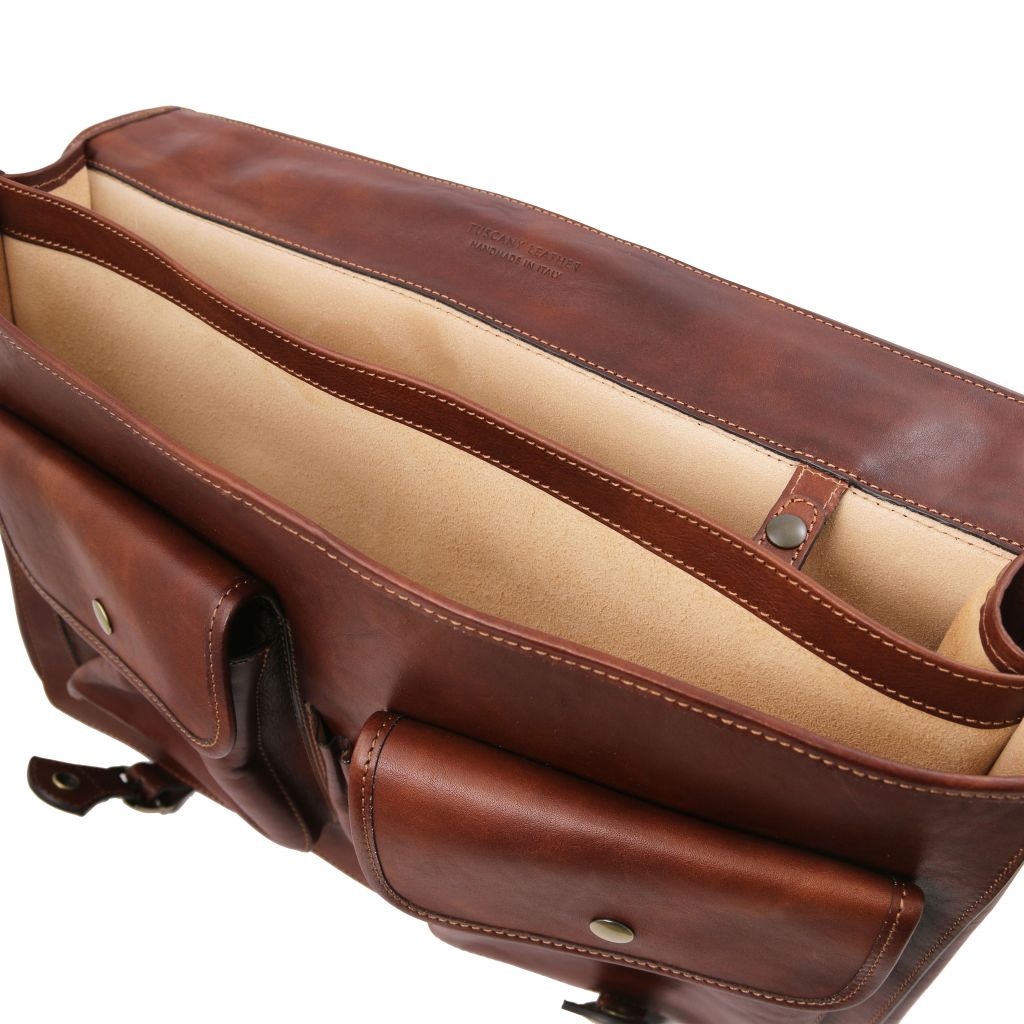 ancona-leather-messenger-bag-tl142073 - Ruskea - kuva 7