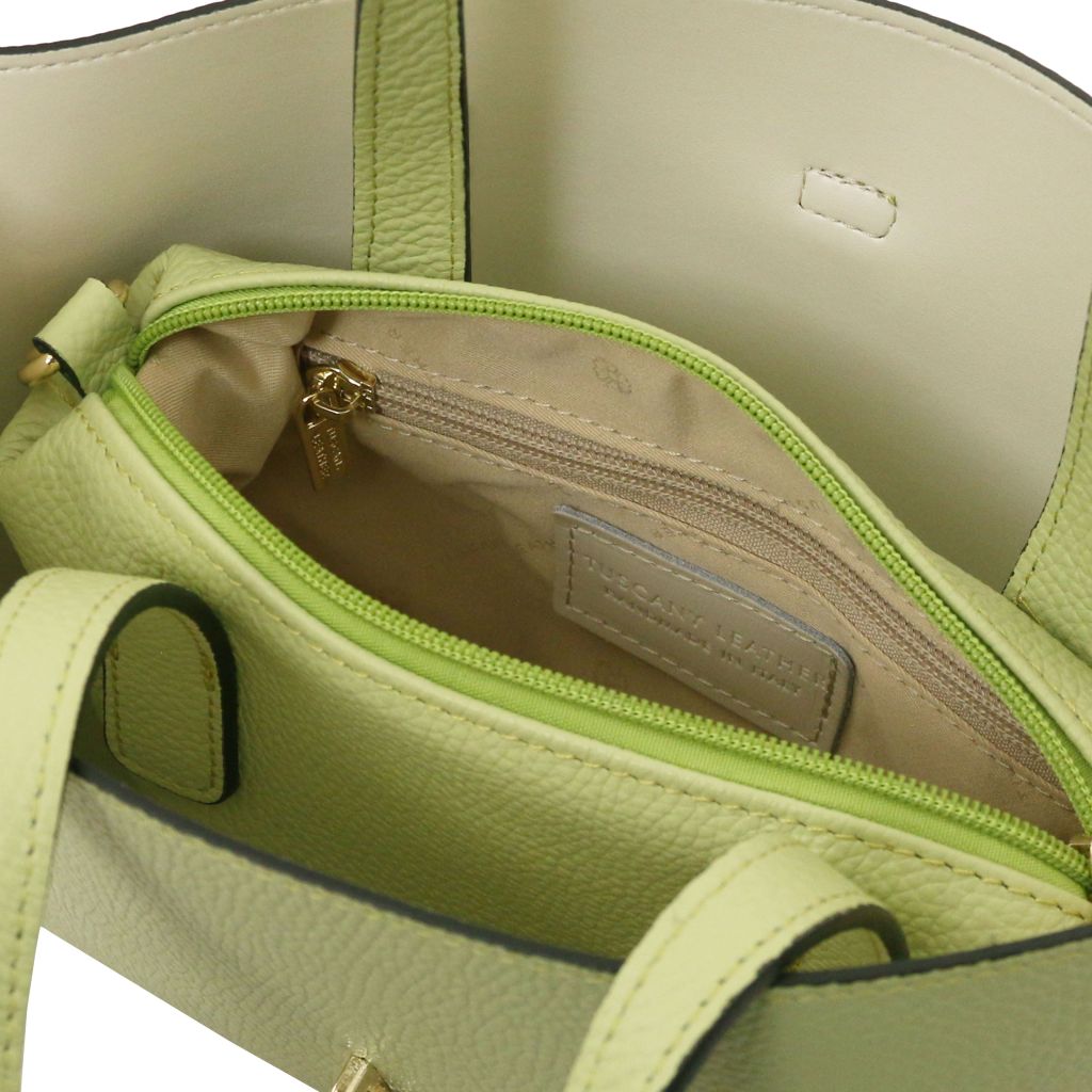 agatha-leather-handbag-tl142456 - Limenvihreä - kuva 7