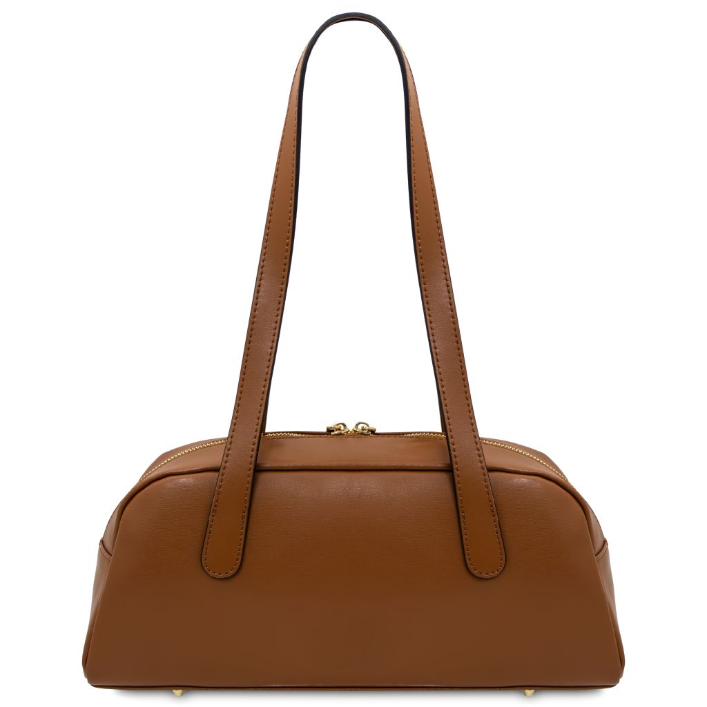 eclaire-leather-shoulder-bag-tl142581 - Konjakki - kuva 3