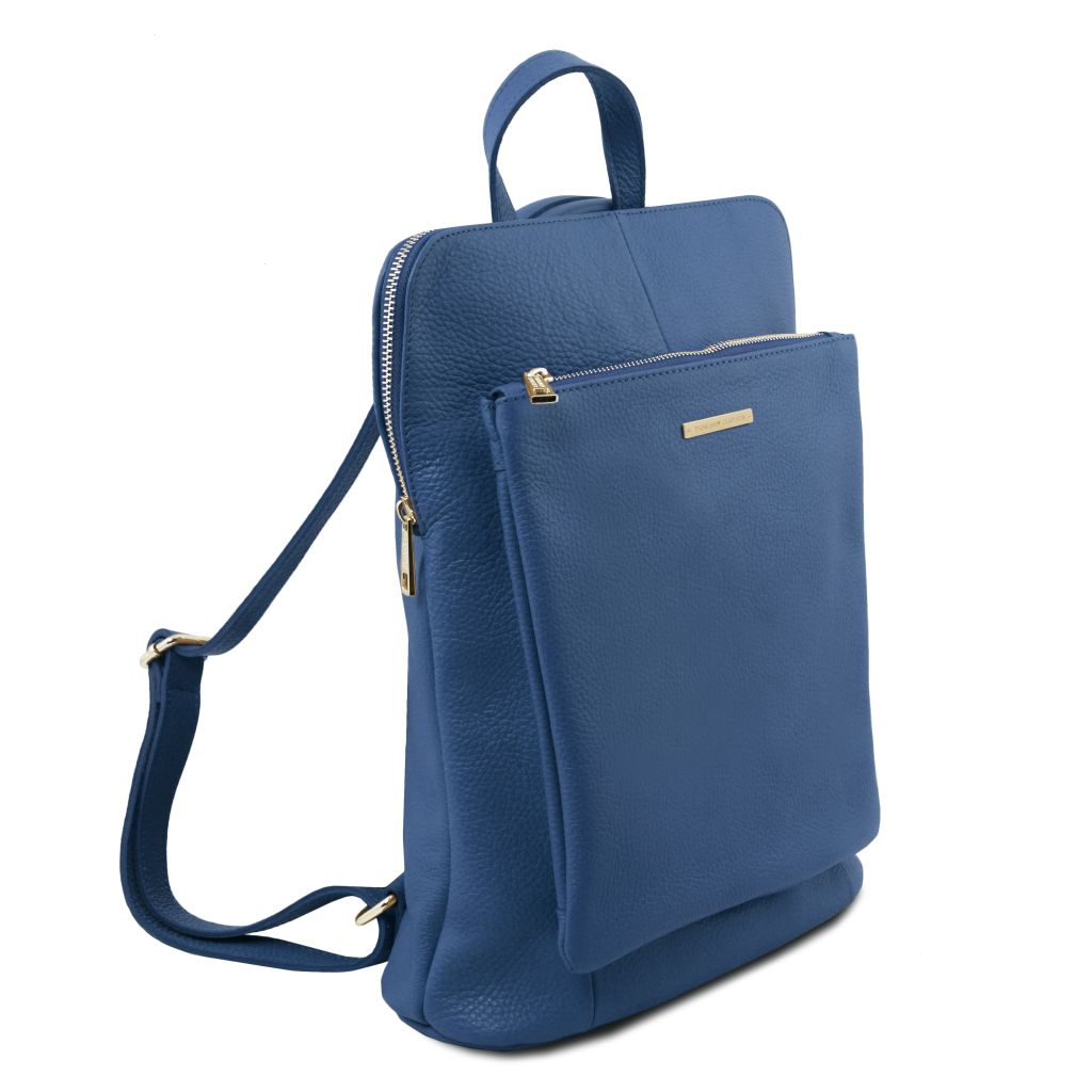 tl-bag-soft-leather-backpack-for-women-tl141682 - Deniminsininen - kuva 2