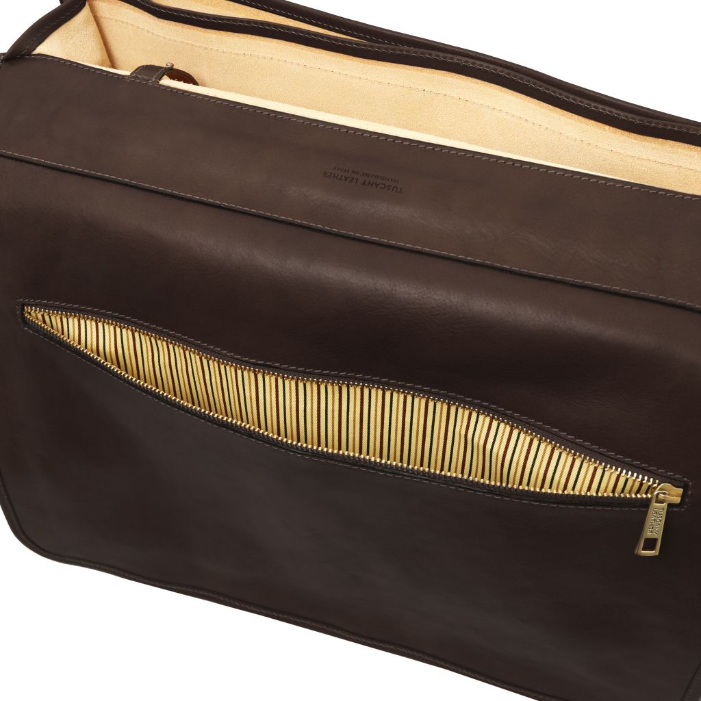 ancona-leather-messenger-bag-tl142073 - Tummanruskea - kuva 9