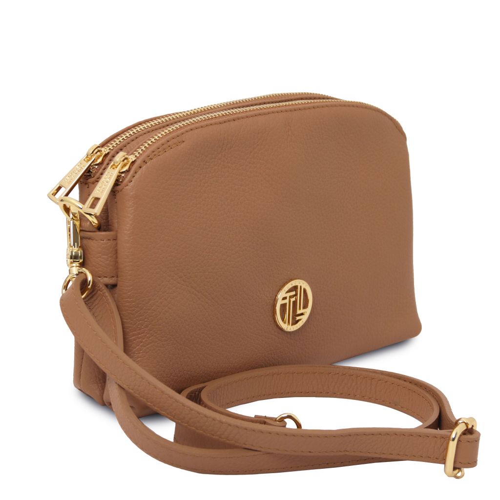 lily-soft-leather-shoulder-bag-tl142375 - Karamelli - kuva 2