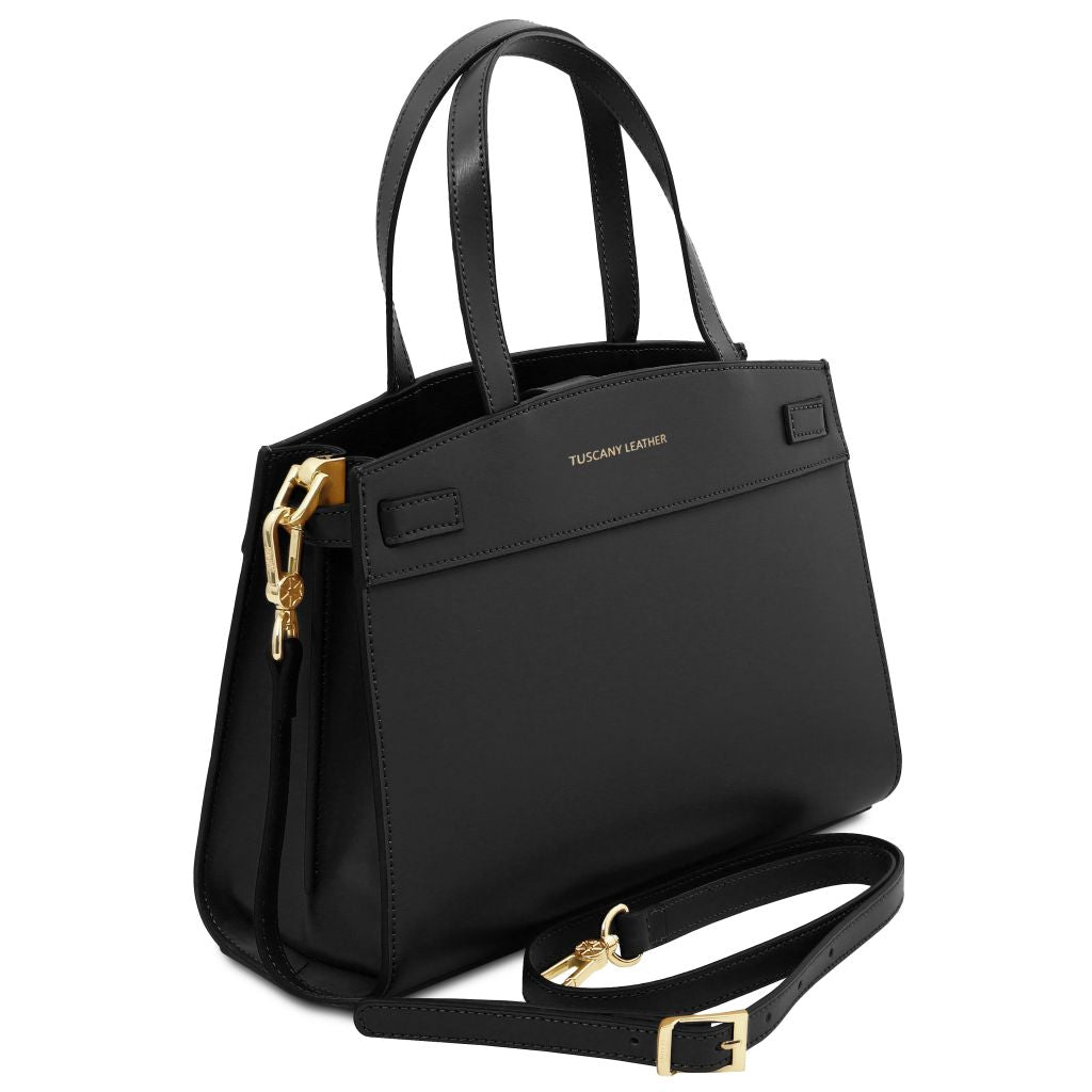 musa-leather-handbag-tl142560 - Musta - kuva 2
