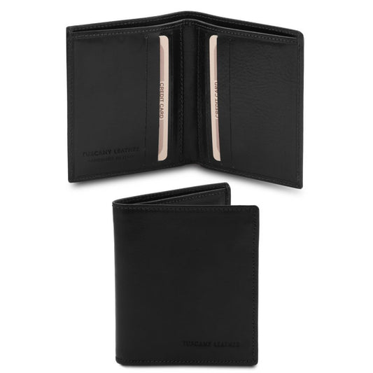 exclusive-2-fold-leather-wallet-for-men-tl142064 - Musta