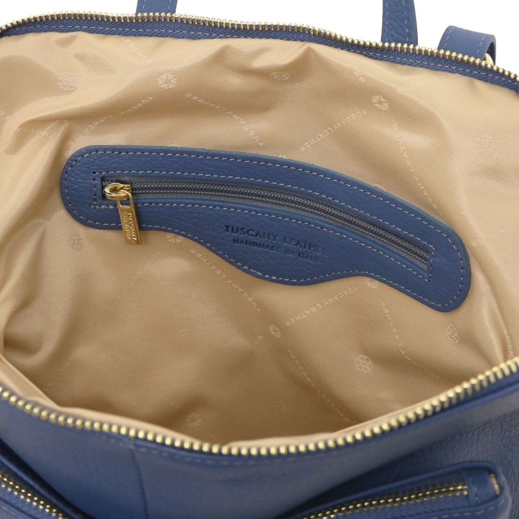 tl-bag-soft-leather-backpack-for-women-tl141682 - Deniminsininen - kuva 4