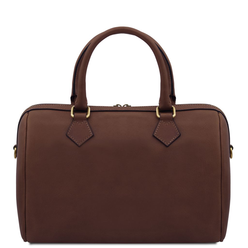 barrique-leather-duffle-bag-tl142573 - Tummanruskea - kuva 3