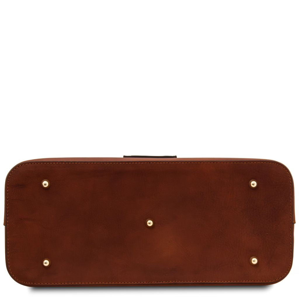 olimpia-leather-tote-tl142561 - Ruskea - kuva 4