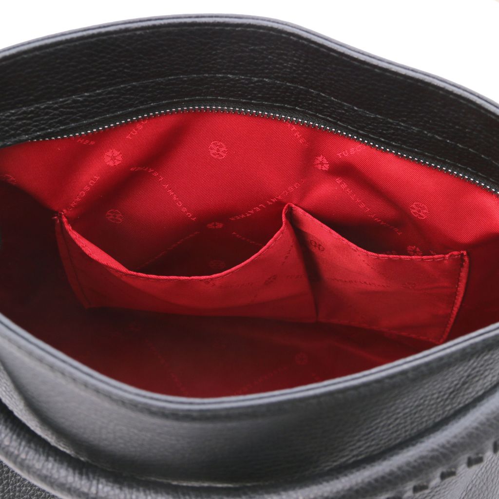 tl-bag-soft-leather-shoulder-bag-tl142087 - Musta - kuva 6