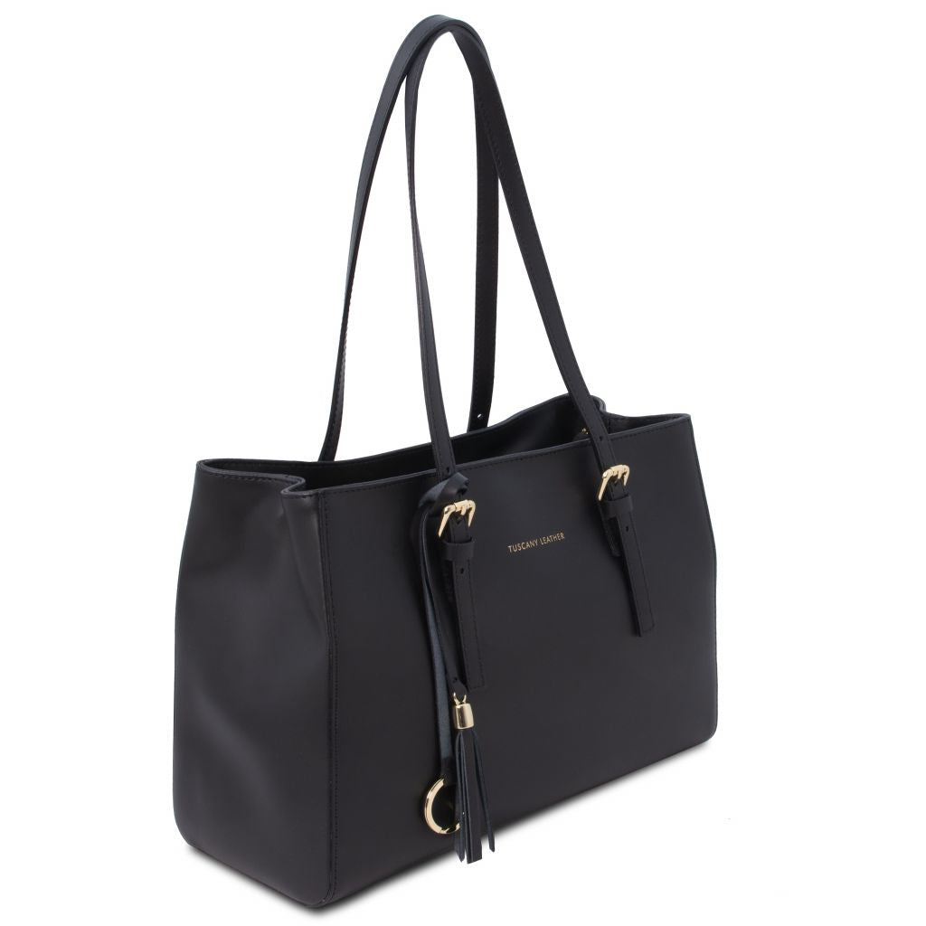 tl-bag-leather-shoulder-bag-tl142037 - Musta - kuva 2