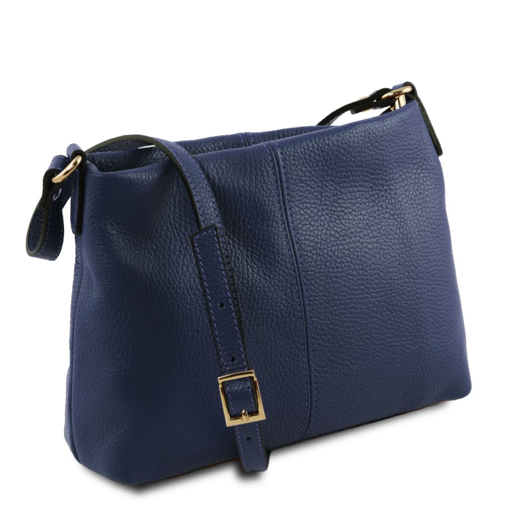 tl-bag-soft-leather-shoulder-bag-tl141720 - Tummansininen - kuva 2